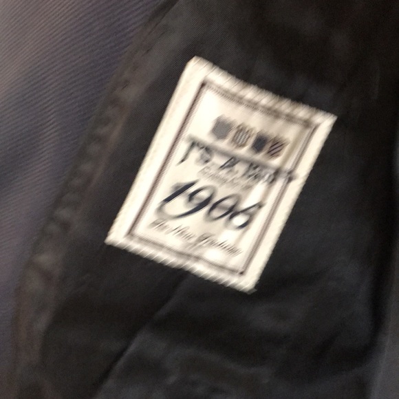 NWOT in black sports coat, size 38 regular. Color is black. By Jos A Bank - Picture 10 of 14